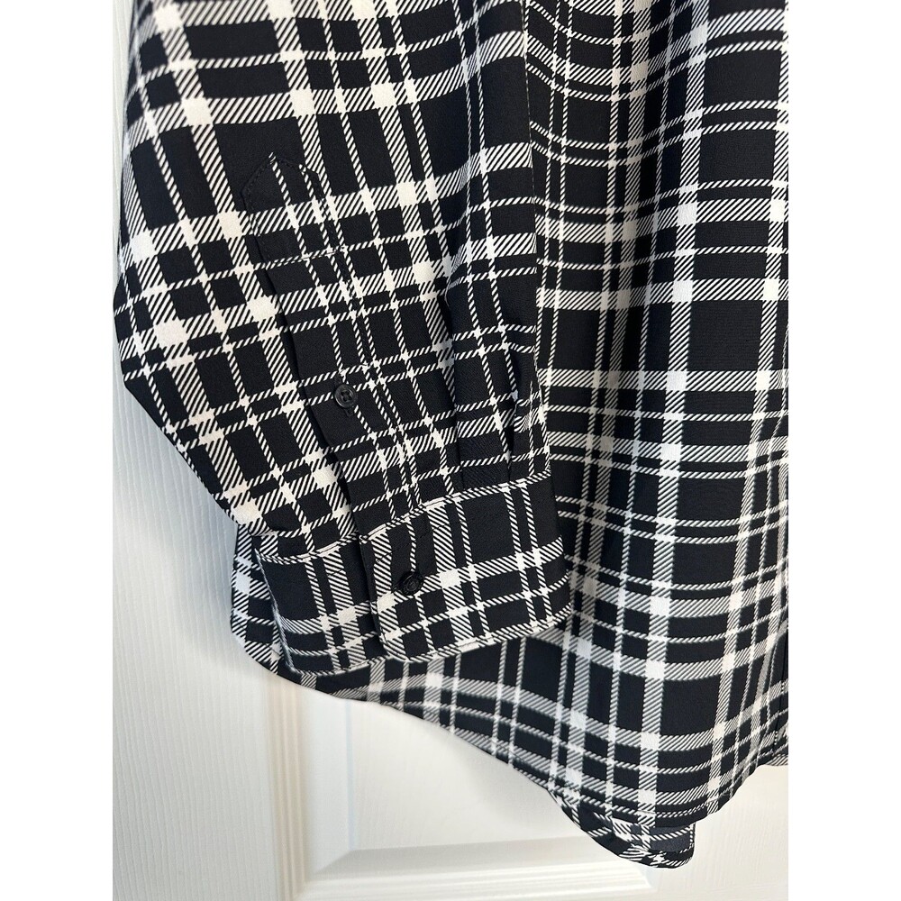 lauren ralph lauren plaid shirt 2x coastal prep nautical oversized button up - Picture 4 of 8